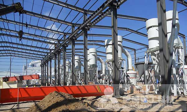 炭素磨粉生產(chǎn)線