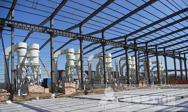 石灰石制粉設備