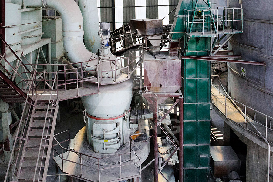 單飛粉磨粉機在廠房中